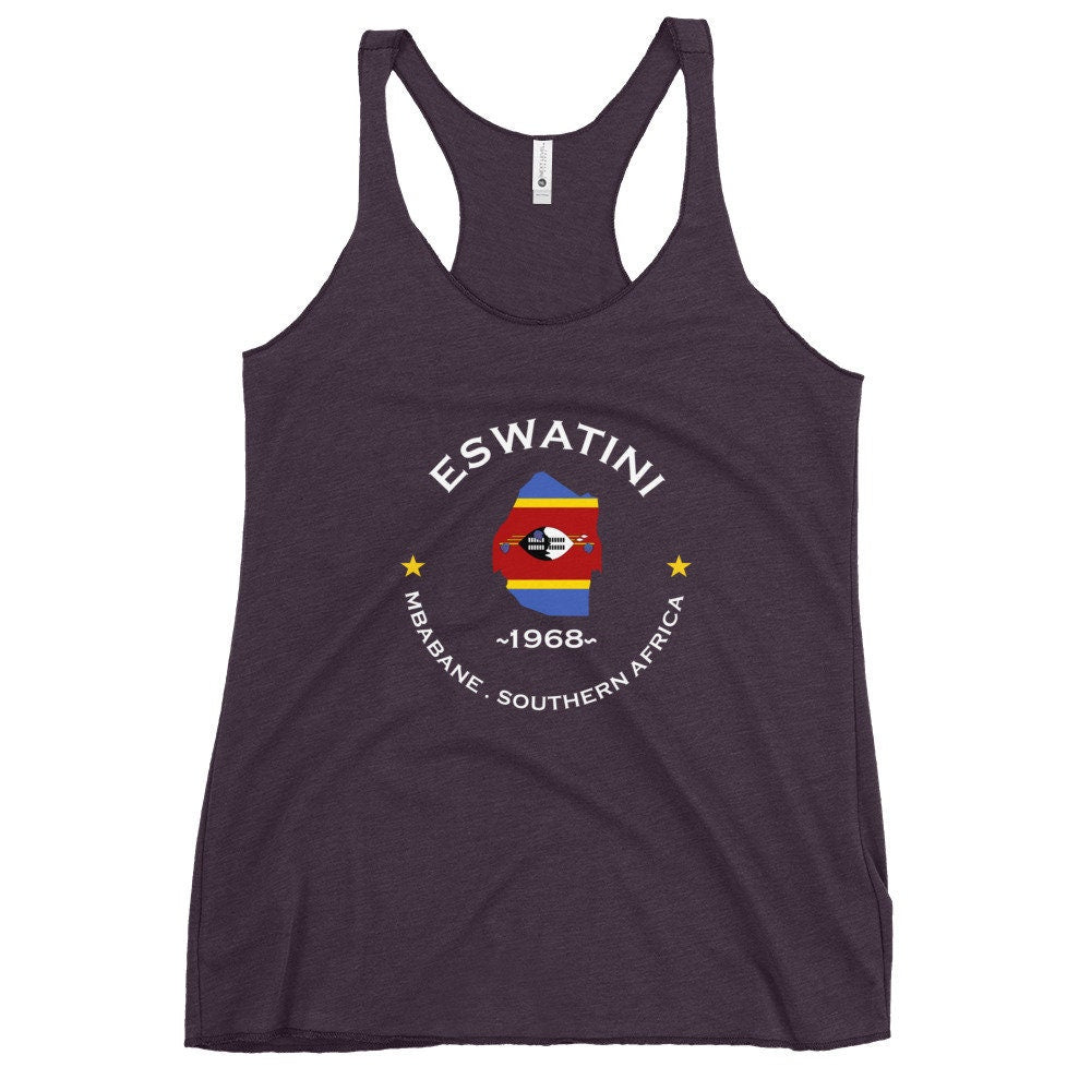 Eswatini Women&#39;s Racerback Tank