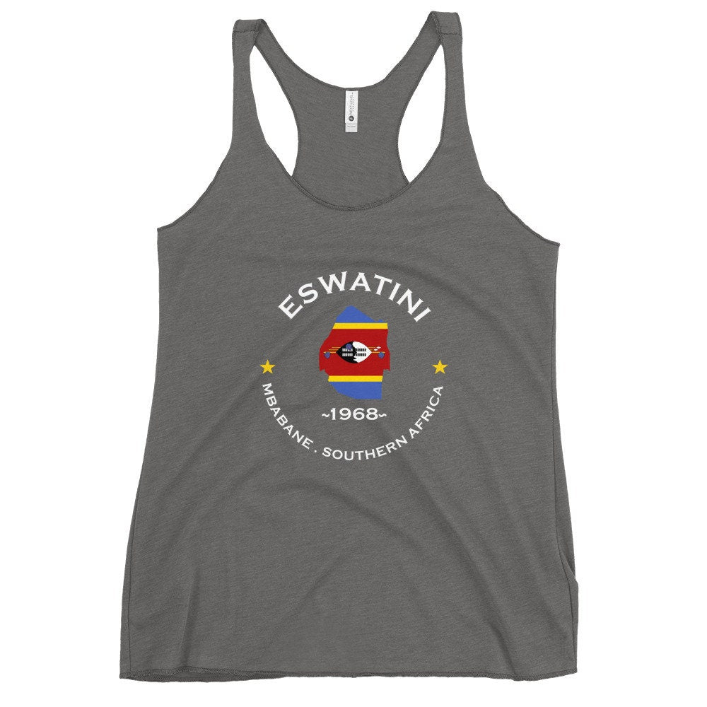 Eswatini Women&#39;s Racerback Tank