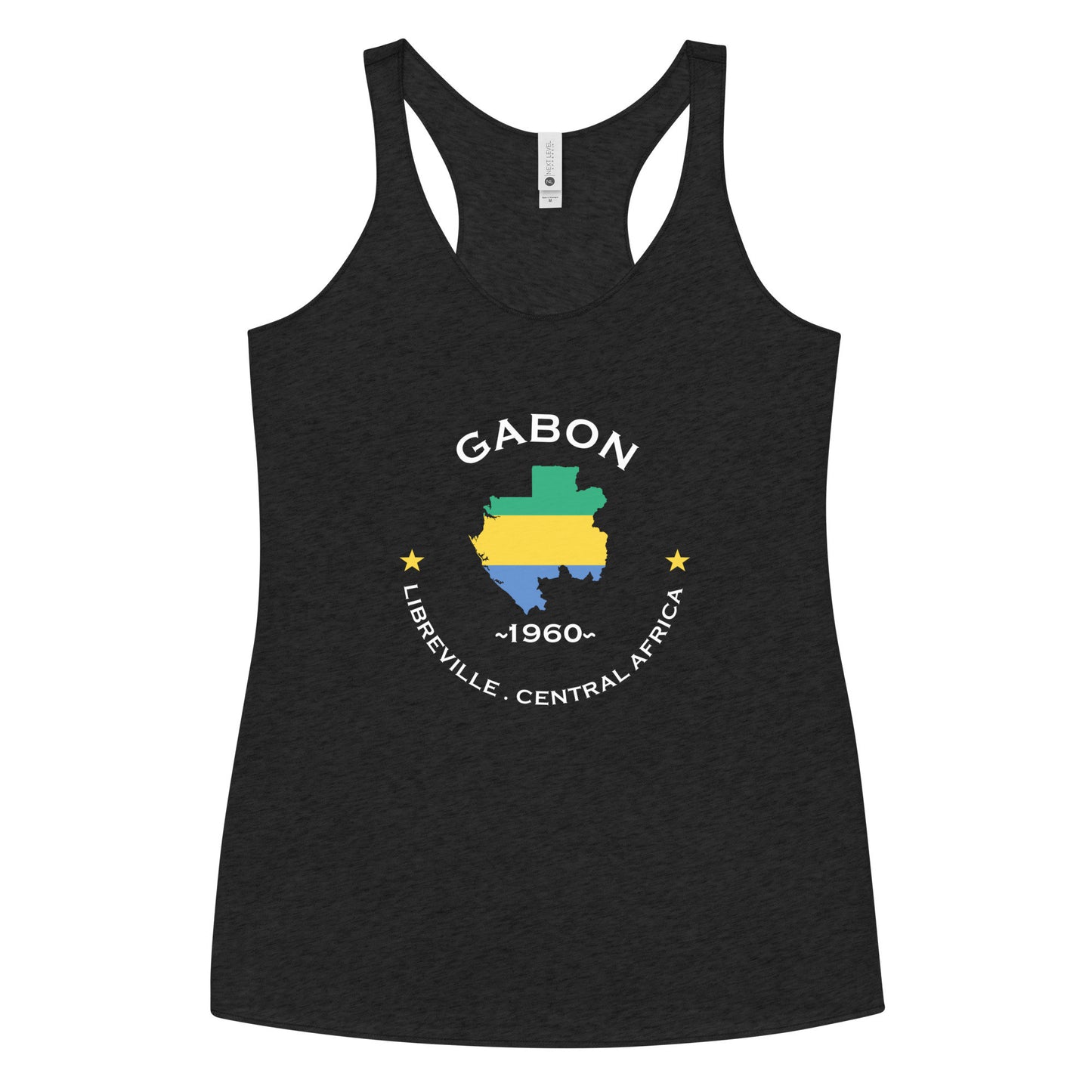 Gabonese Women&#39;s Racerback Tank