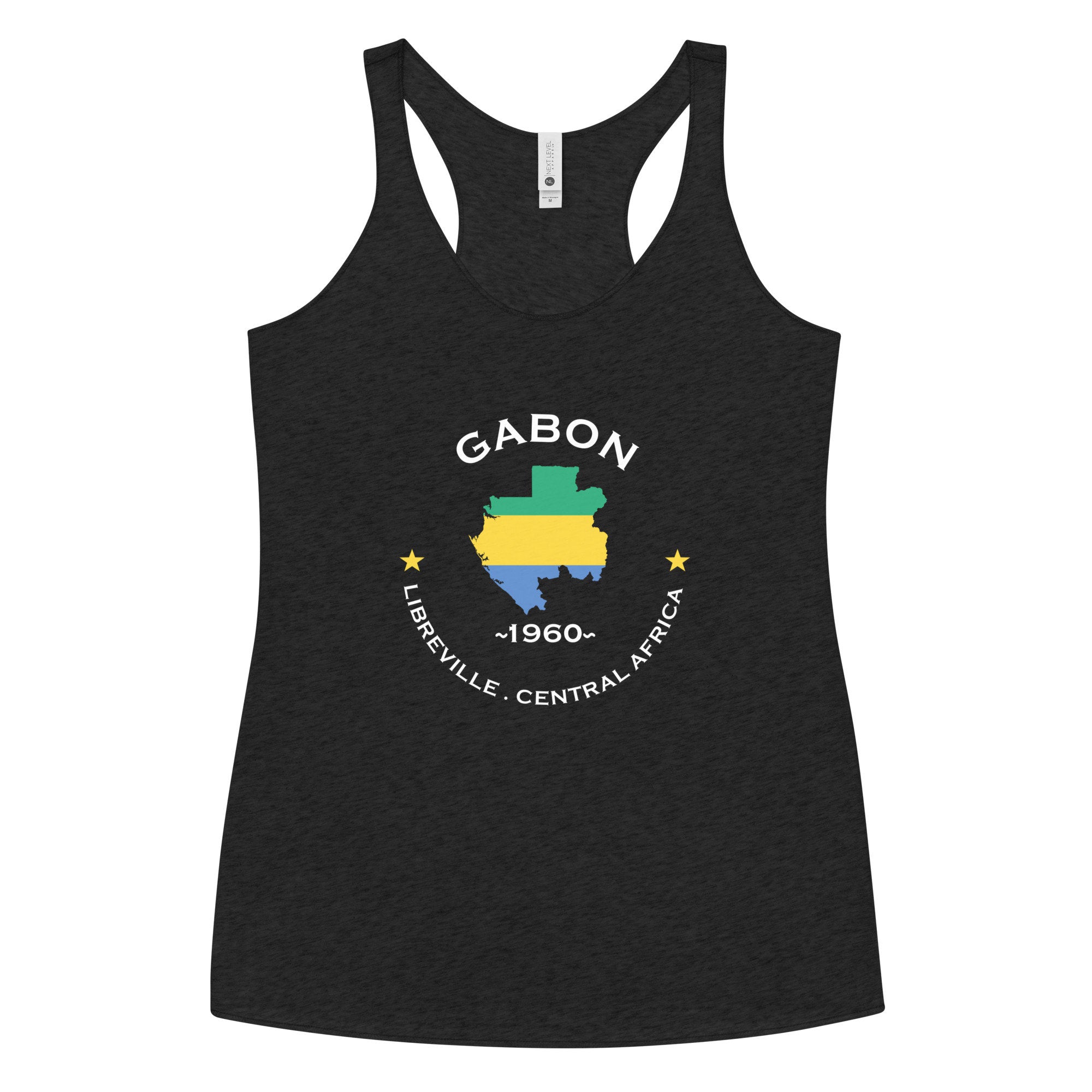 Gabonese Women&#39;s Racerback Tank