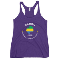 Gabonese Women&#39;s Racerback Tank