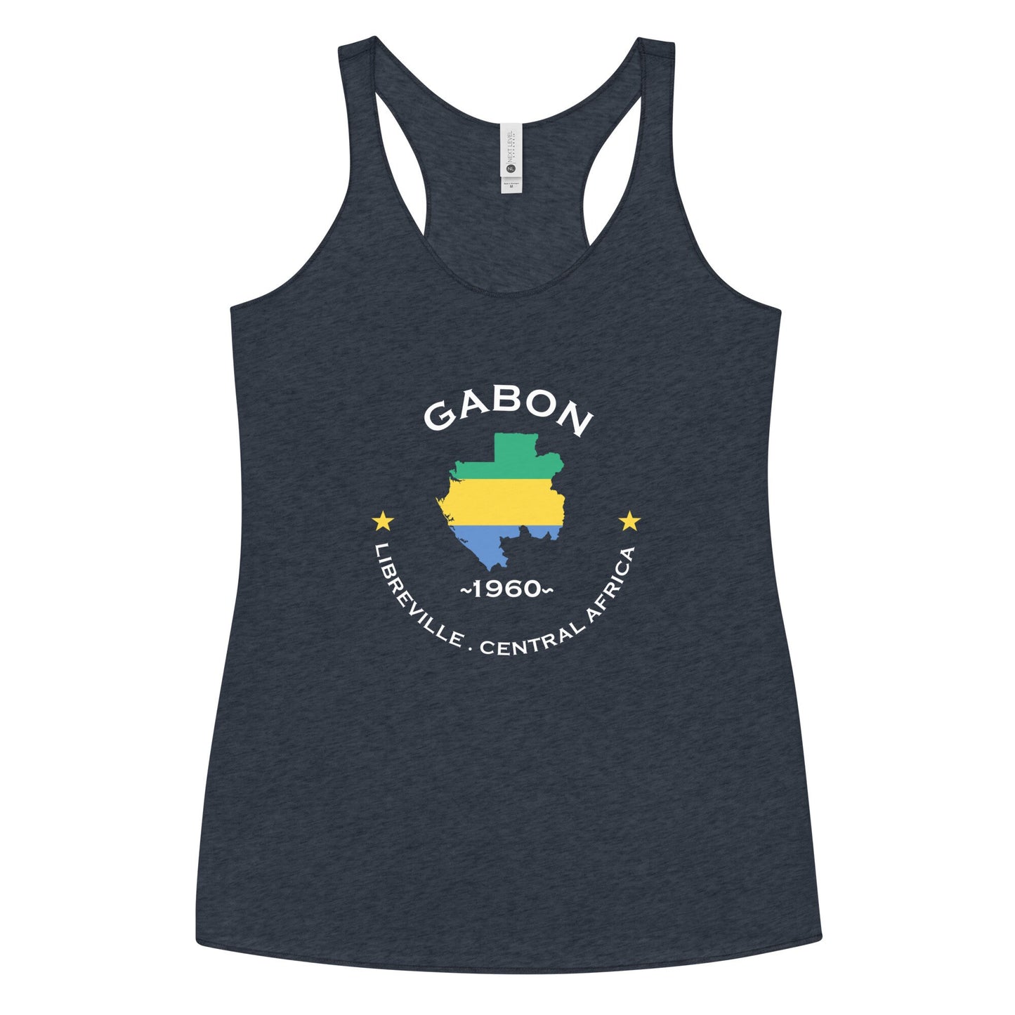 Gabonese Women&#39;s Racerback Tank