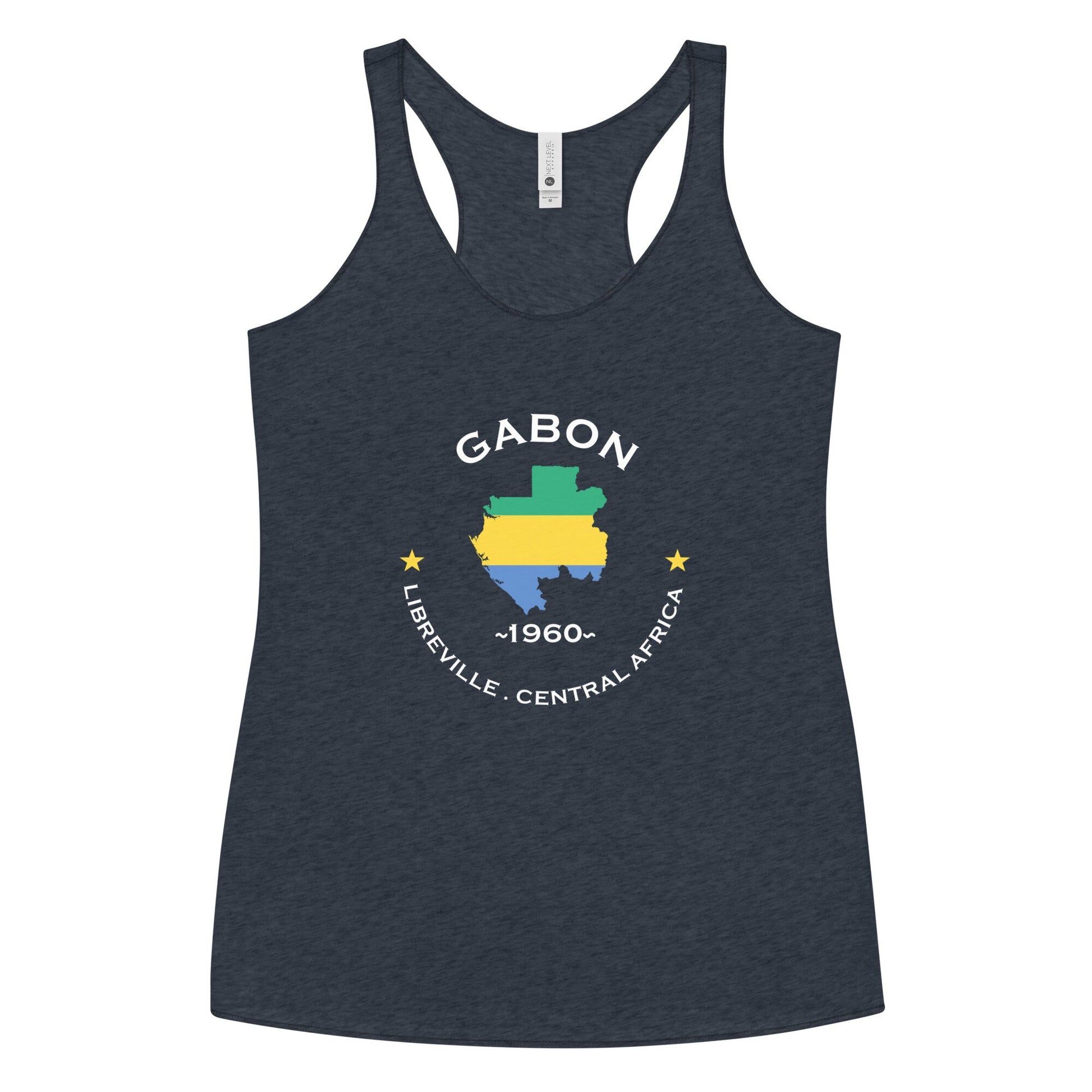Gabonese Women&#39;s Racerback Tank