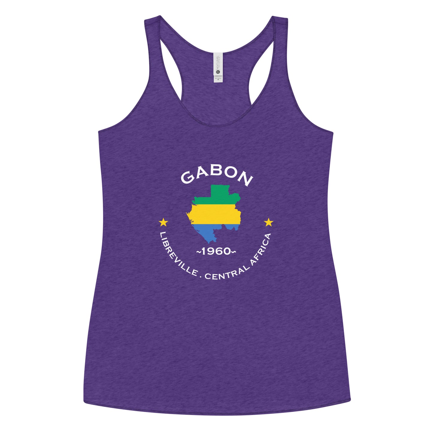 Gabonese Women&#39;s Racerback Tank