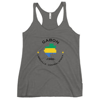 Gabonese Women&#39;s Racerback Tank