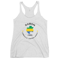 Gabonese Women&#39;s Racerback Tank