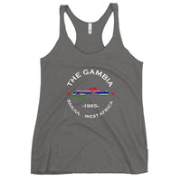 Gambian Women&#39;s Racerback Tank
