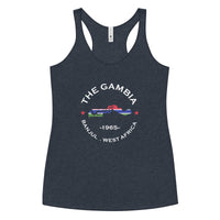 Gambian Women&#39;s Racerback Tank