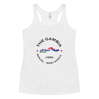 Gambian Women&#39;s Racerback Tank