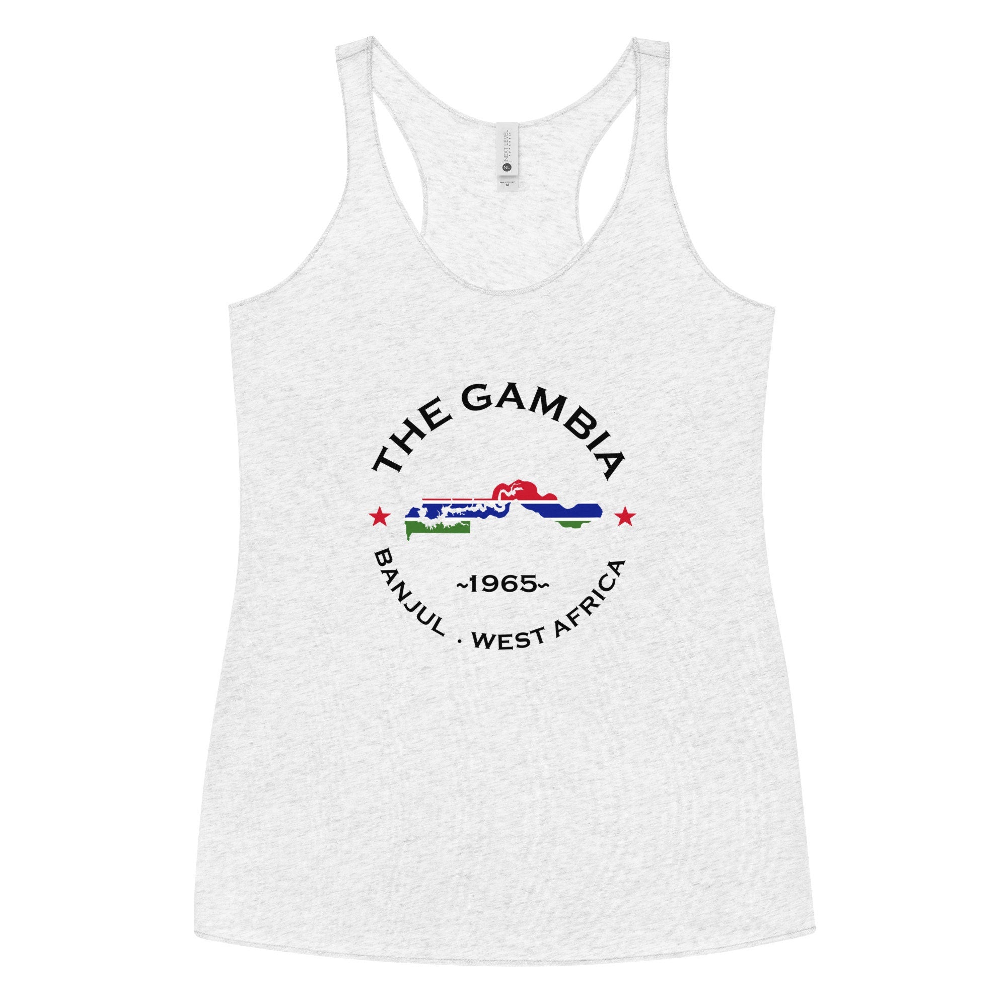 Gambian Women&#39;s Racerback Tank