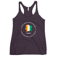 Ivory Coast (Côte d&#39;Ivoire) Women&#39;s Racerback Tank