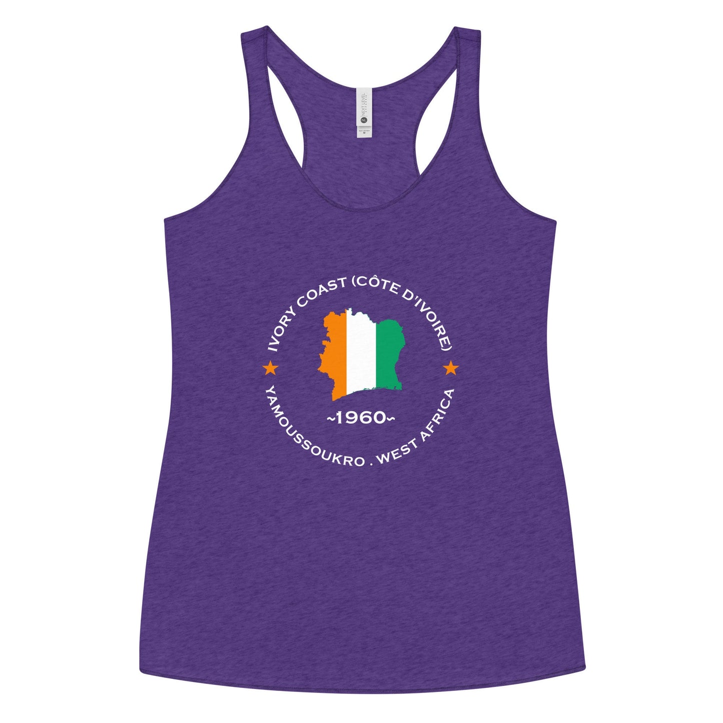 Ivory Coast (Côte d&#39;Ivoire) Women&#39;s Racerback Tank