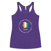 Ivory Coast (Côte d&#39;Ivoire) Women&#39;s Racerback Tank