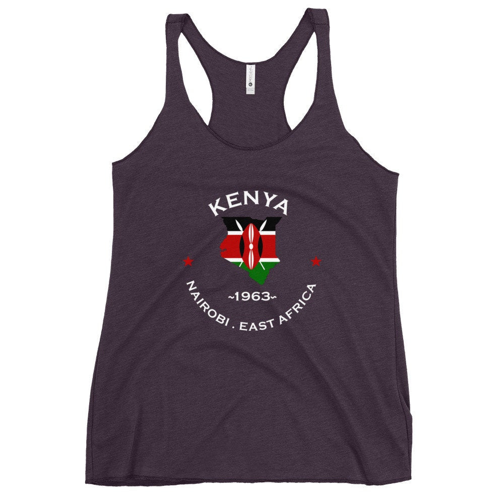 Kenyan Women&#39;s Racerback Tank