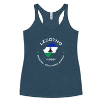 Lesotho Women&#39;s Racerback Tank