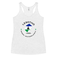 Lesotho Women&#39;s Racerback Tank