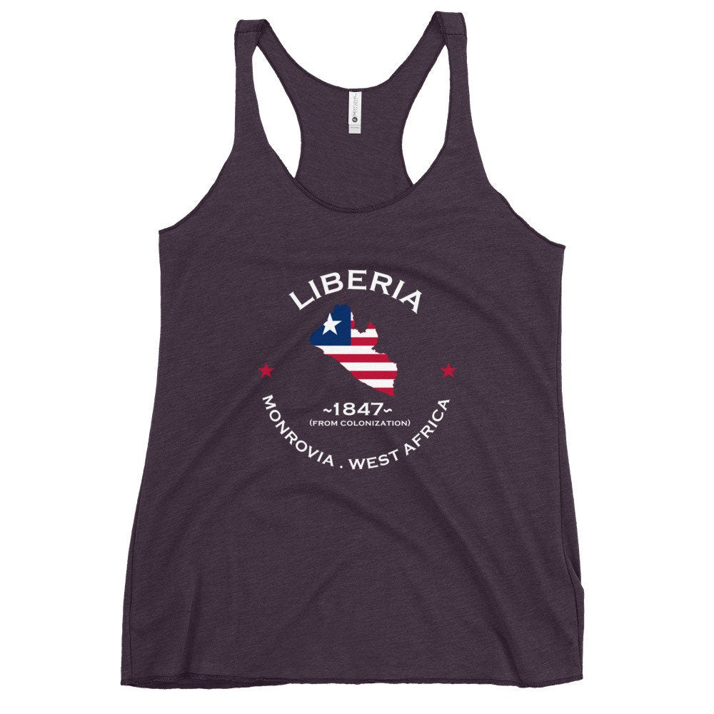 Liberian Women&#39;s Racerback Tank