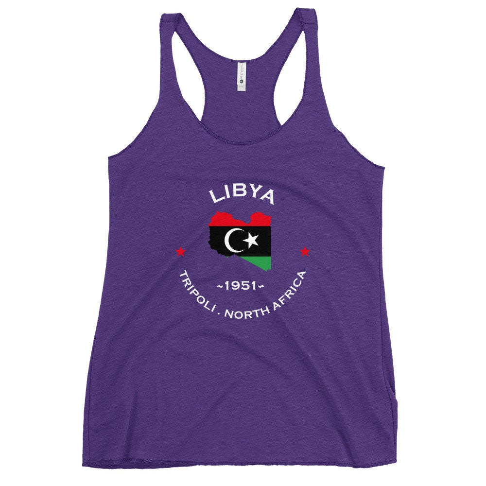 Libyan Women&#39;s Racerback Tank