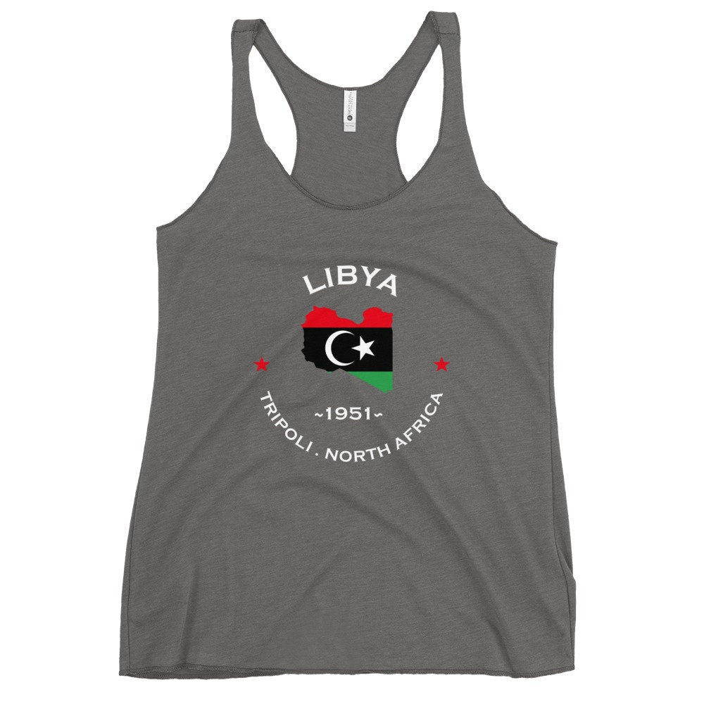 Libyan Women&#39;s Racerback Tank