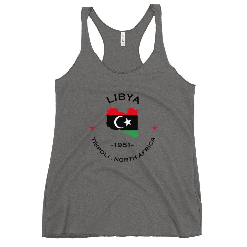 Libyan Women&#39;s Racerback Tank