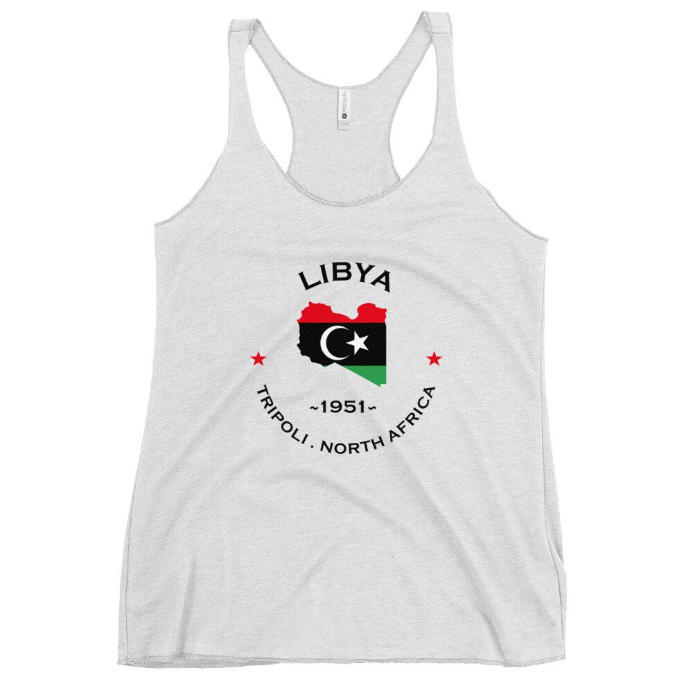 Libyan Women&#39;s Racerback Tank
