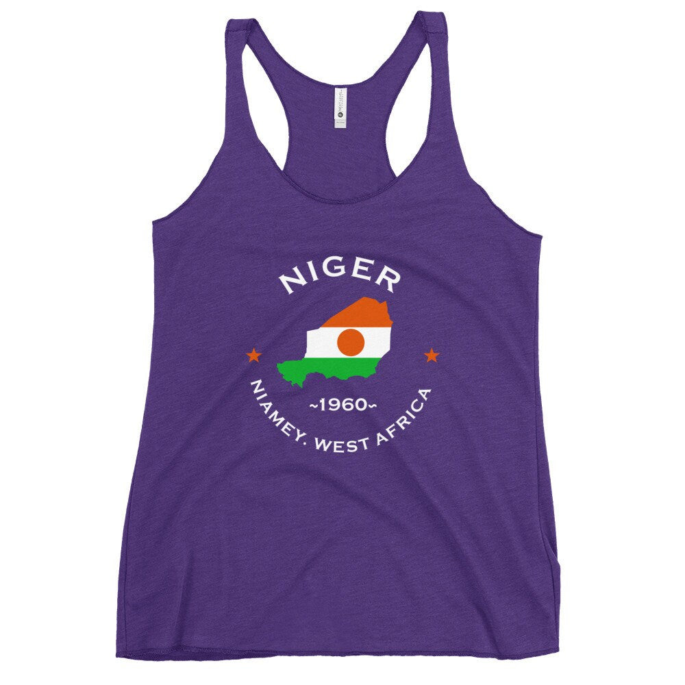 Nigerien Women&#39;s Racerback Tank