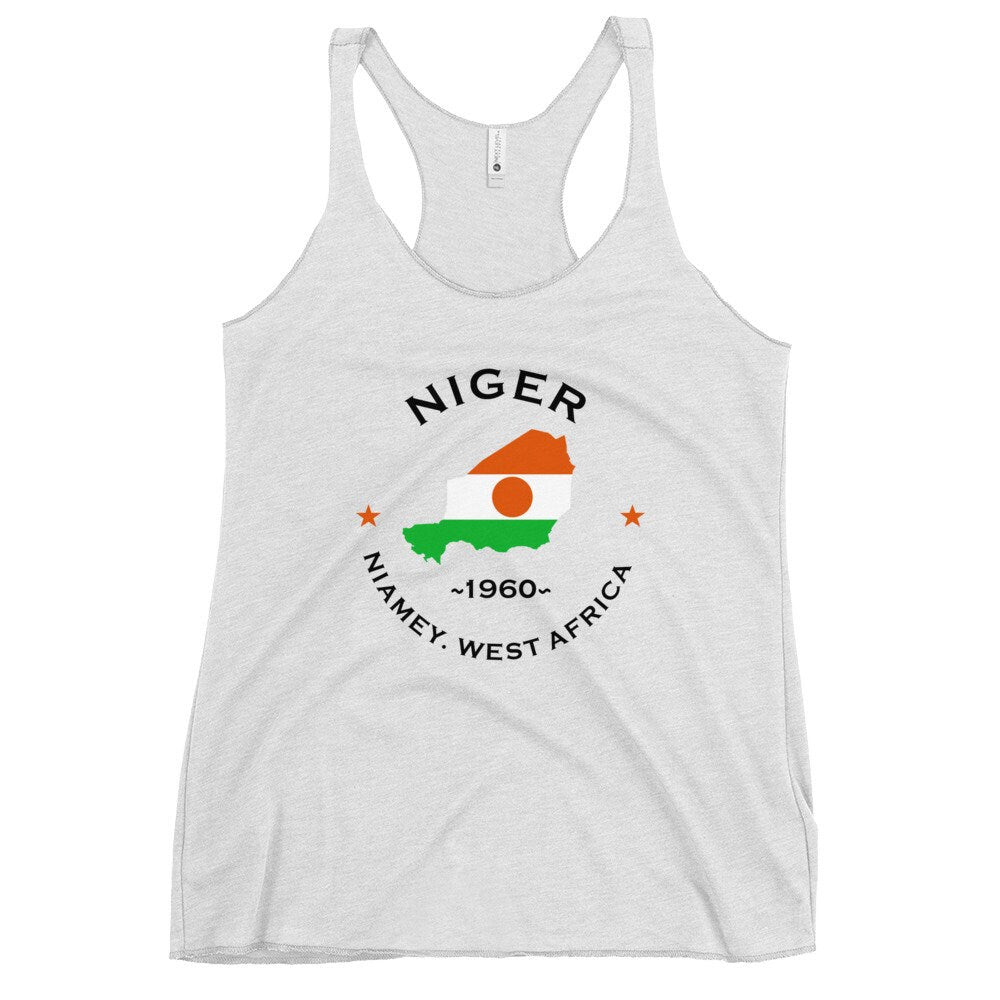 Nigerien Women&#39;s Racerback Tank