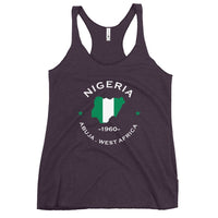 Nigerian  Women&#39;s Racerback Tank