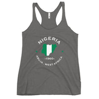 Nigerian  Women&#39;s Racerback Tank