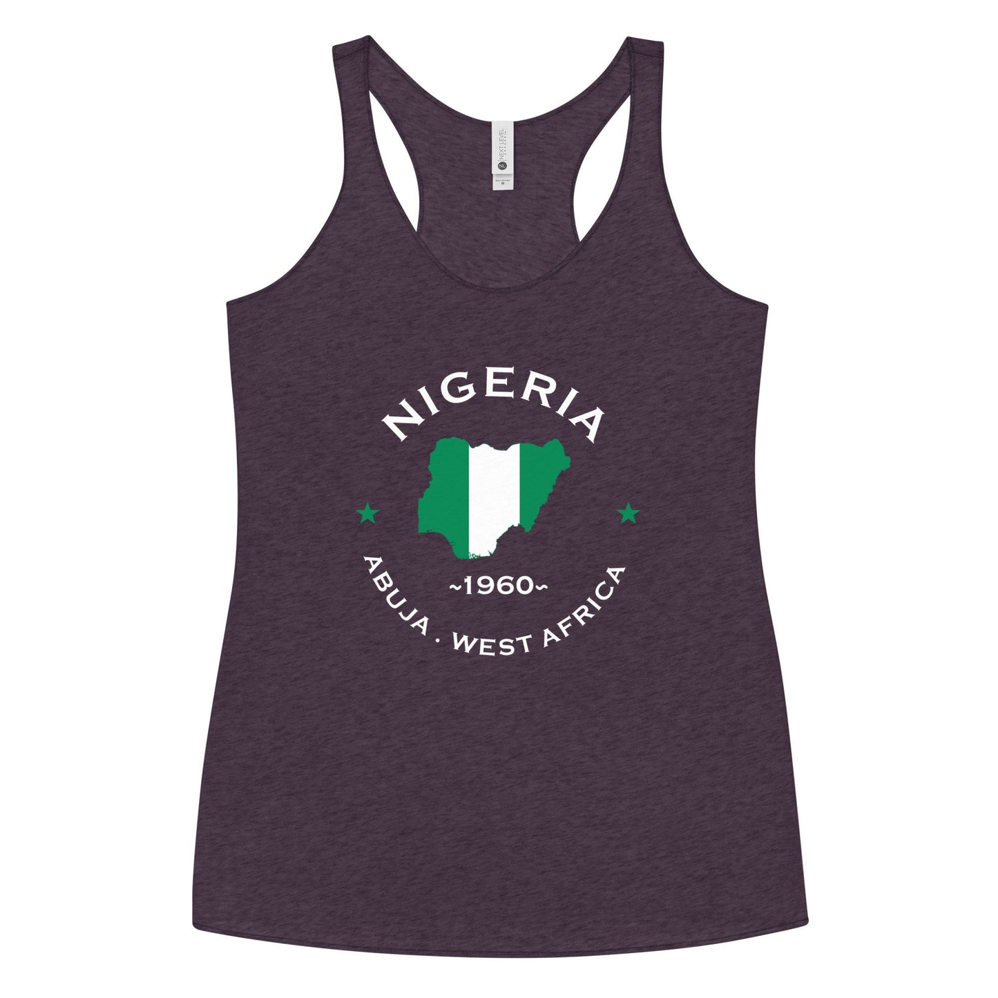 Nigerian  Women&#39;s Racerback Tank