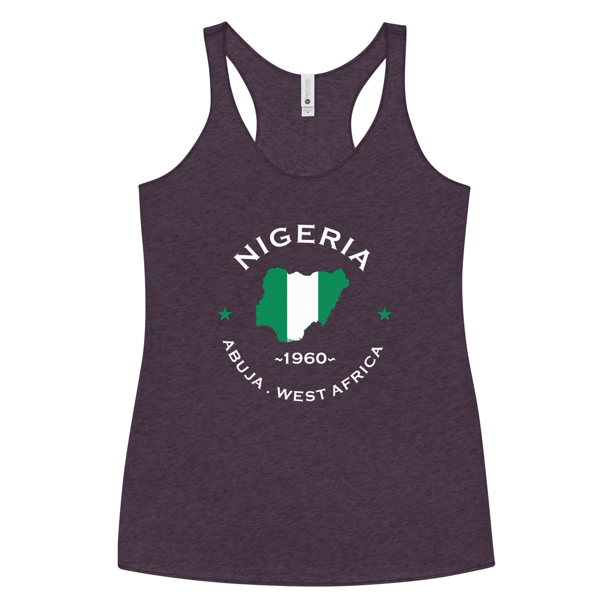 Nigerian  Women&#39;s Racerback Tank