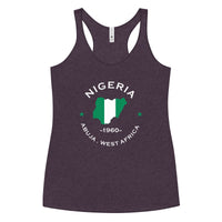 Nigerian  Women&#39;s Racerback Tank