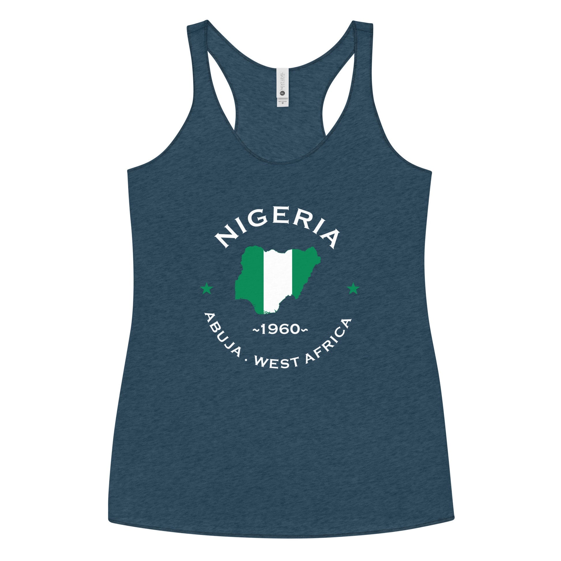 Nigerian  Women&#39;s Racerback Tank