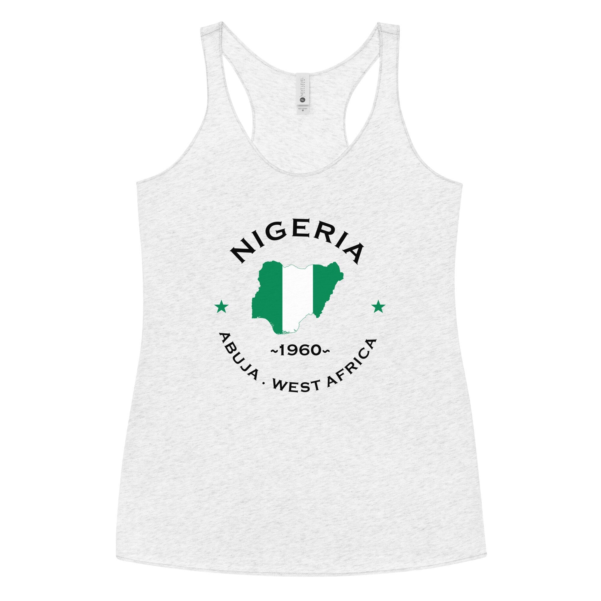 Nigerian Women&#39;s Racerback Tank