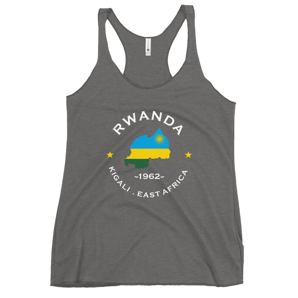 Rwandan Women&#39;s Racerback Tank