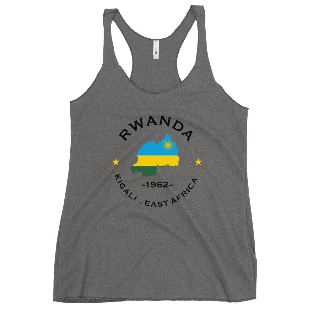 Rwandan Women&#39;s Racerback Tank