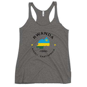 Rwandan Women&#39;s Racerback Tank
