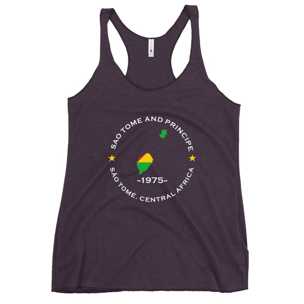São Tomé and Príncipe Women&#39;s Racerback Tank