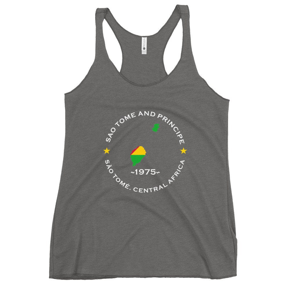 São Tomé and Príncipe Women&#39;s Racerback Tank