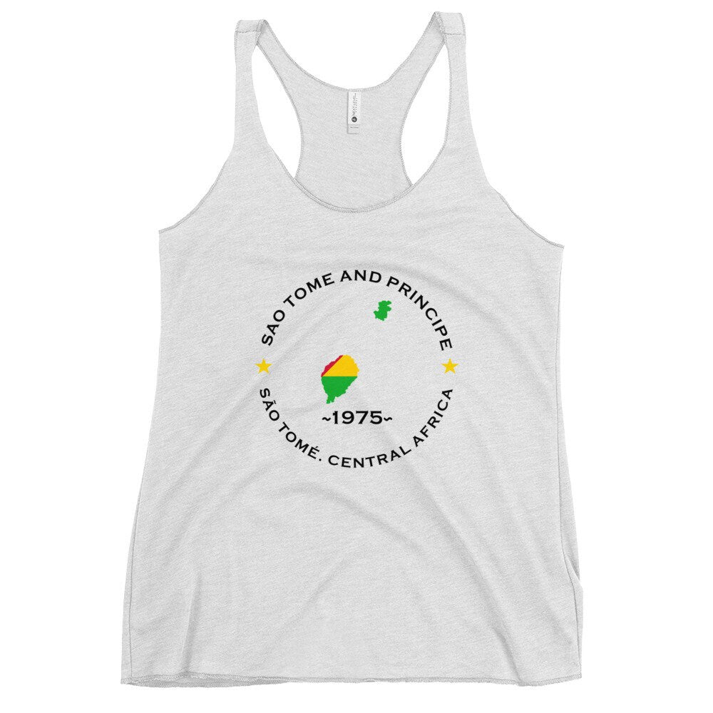 São Tomé and Príncipe Women&#39;s Racerback Tank