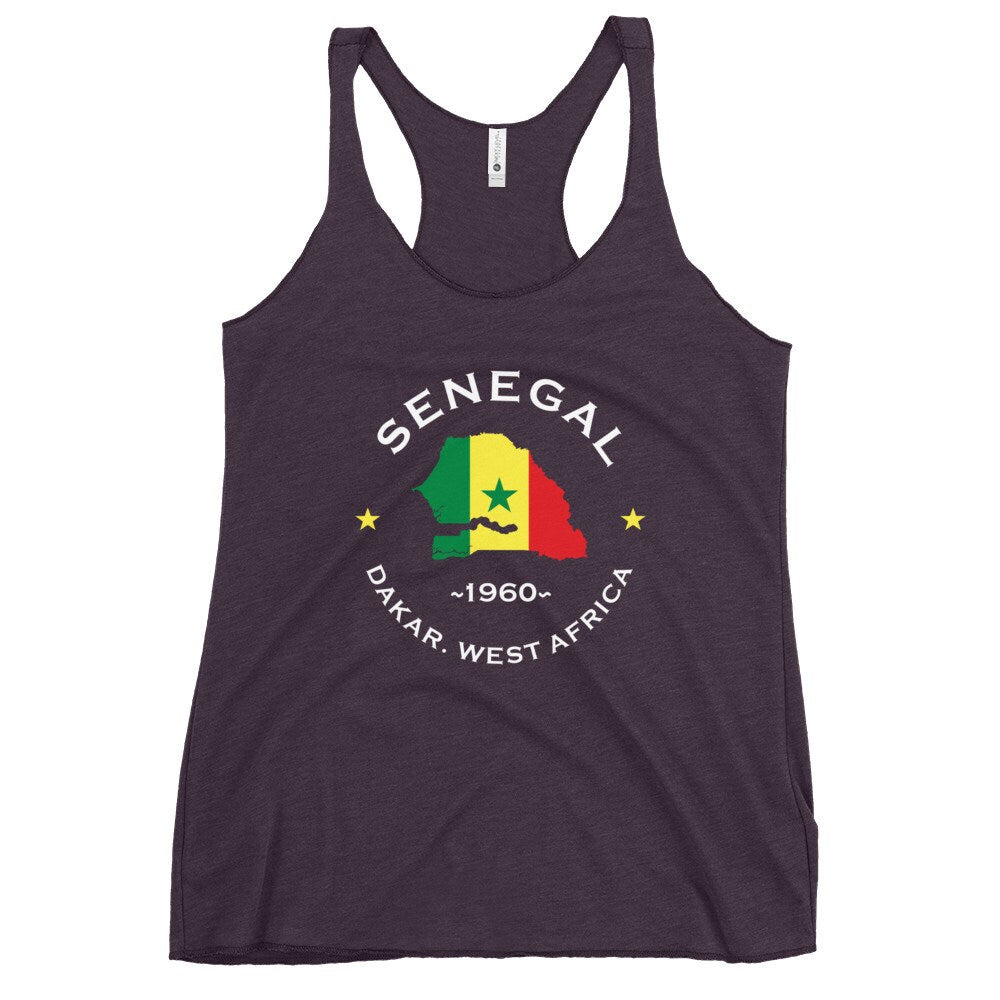Senegalese Women&#39;s Racerback Tank