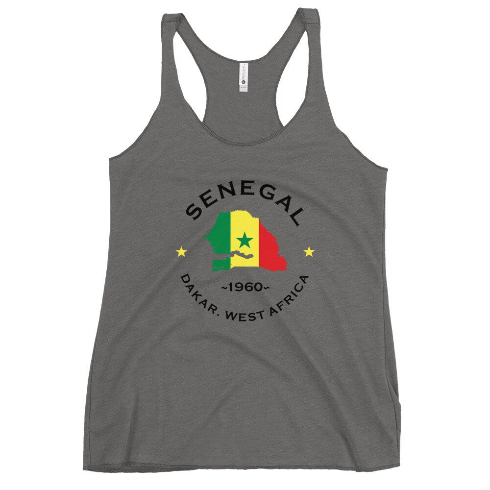 Senegalese Women&#39;s Racerback Tank