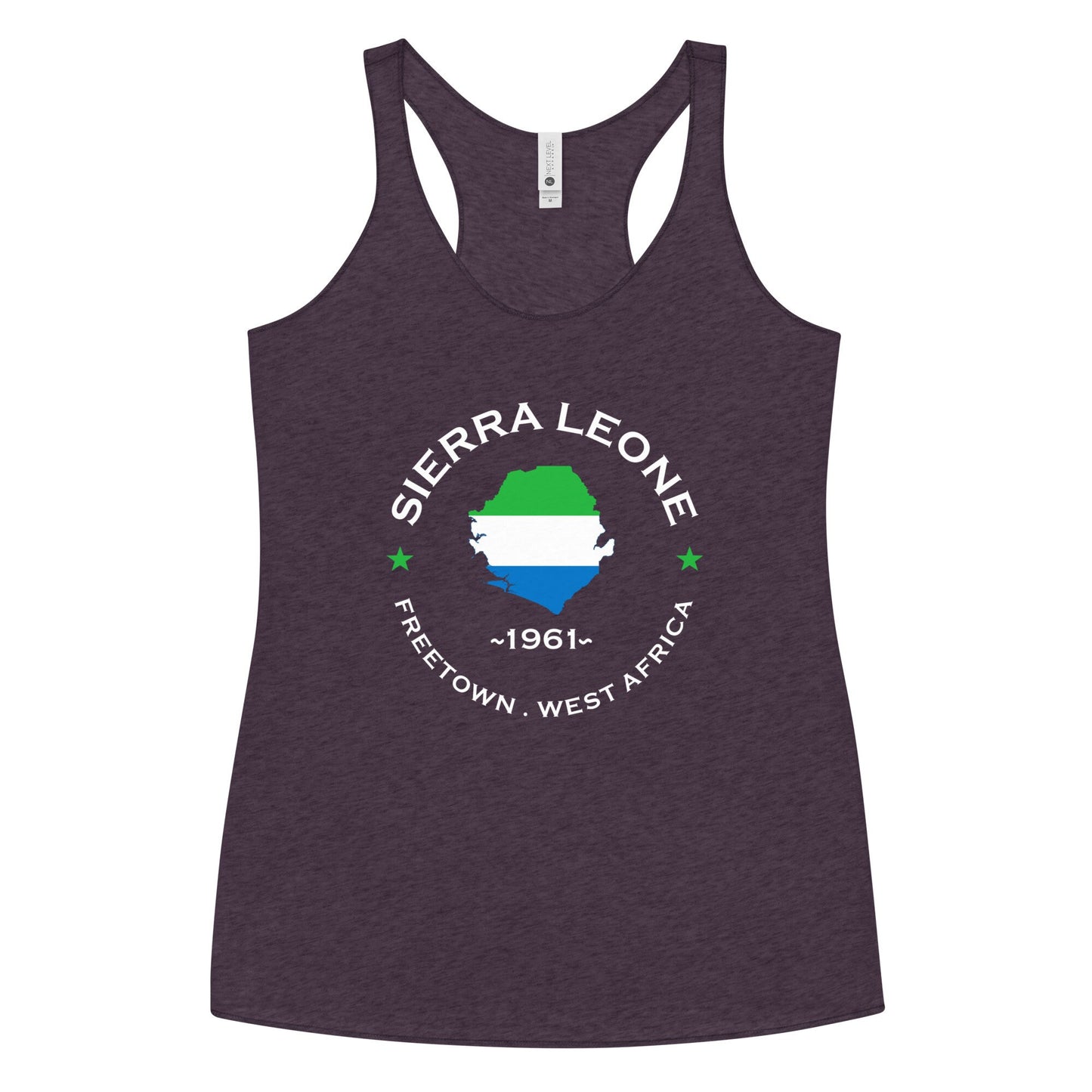 Sierra Leonean Women&#39;s Racerback Tank