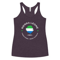 Sierra Leonean Women&#39;s Racerback Tank