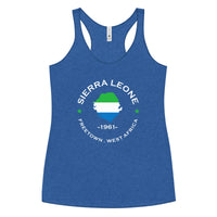 Sierra Leonean Women&#39;s Racerback Tank