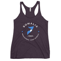 Somalian Women&#39;s Racerback Tank