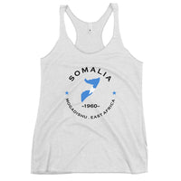 Somalian Women&#39;s Racerback Tank
