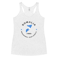 Somalian Women&#39;s Racerback Tank