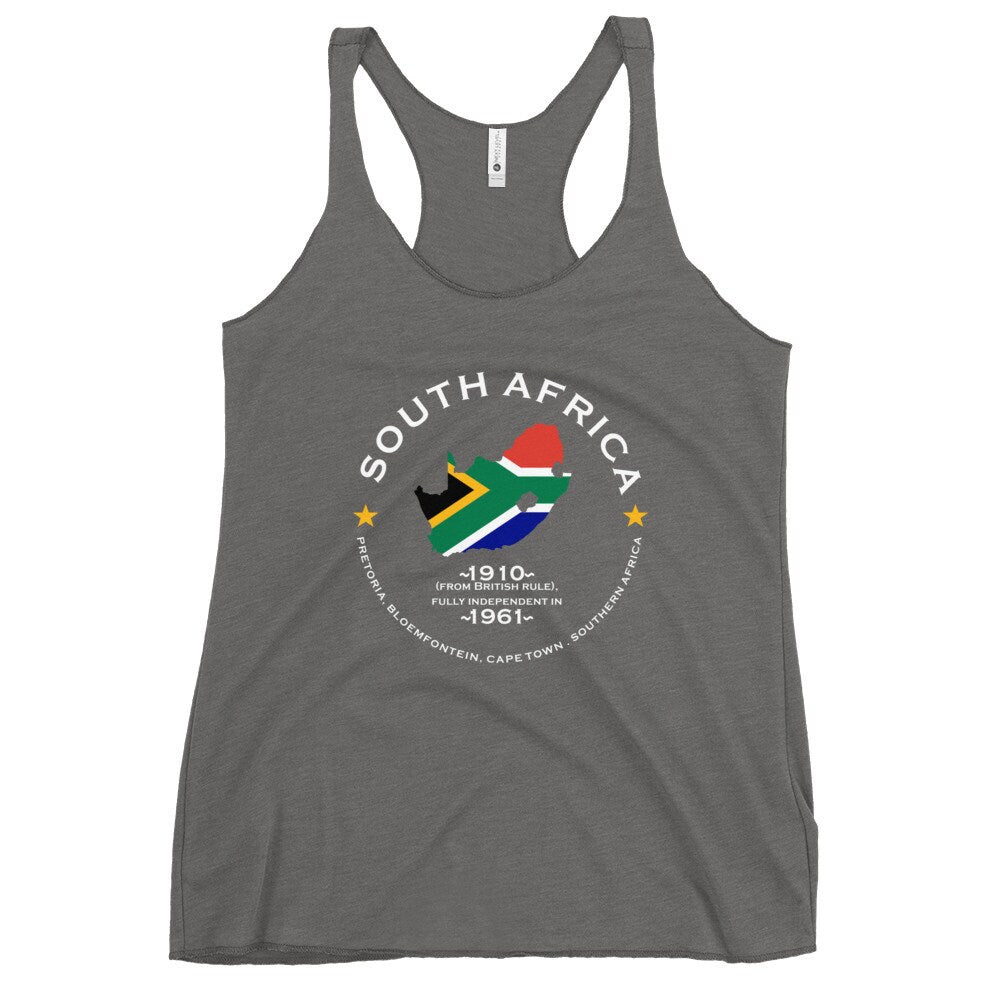 South African Women&#39;s Racerback Tank