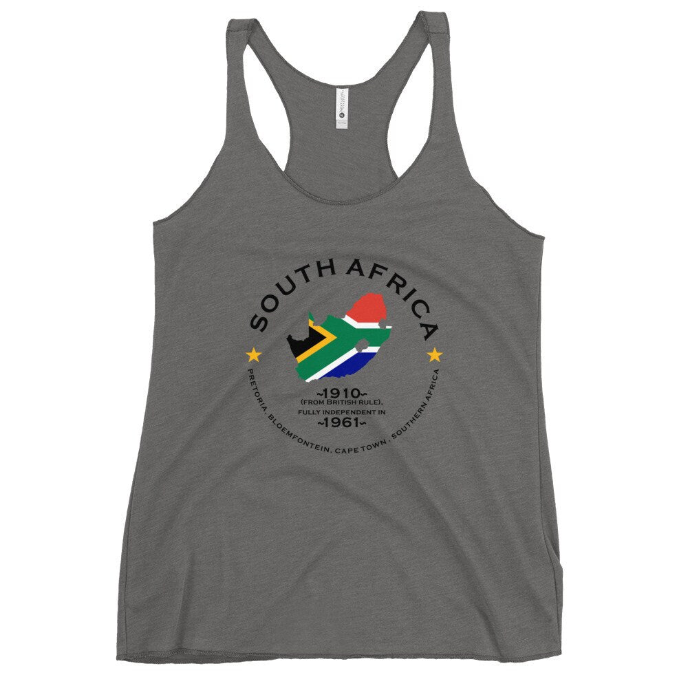 South African Women&#39;s Racerback Tank